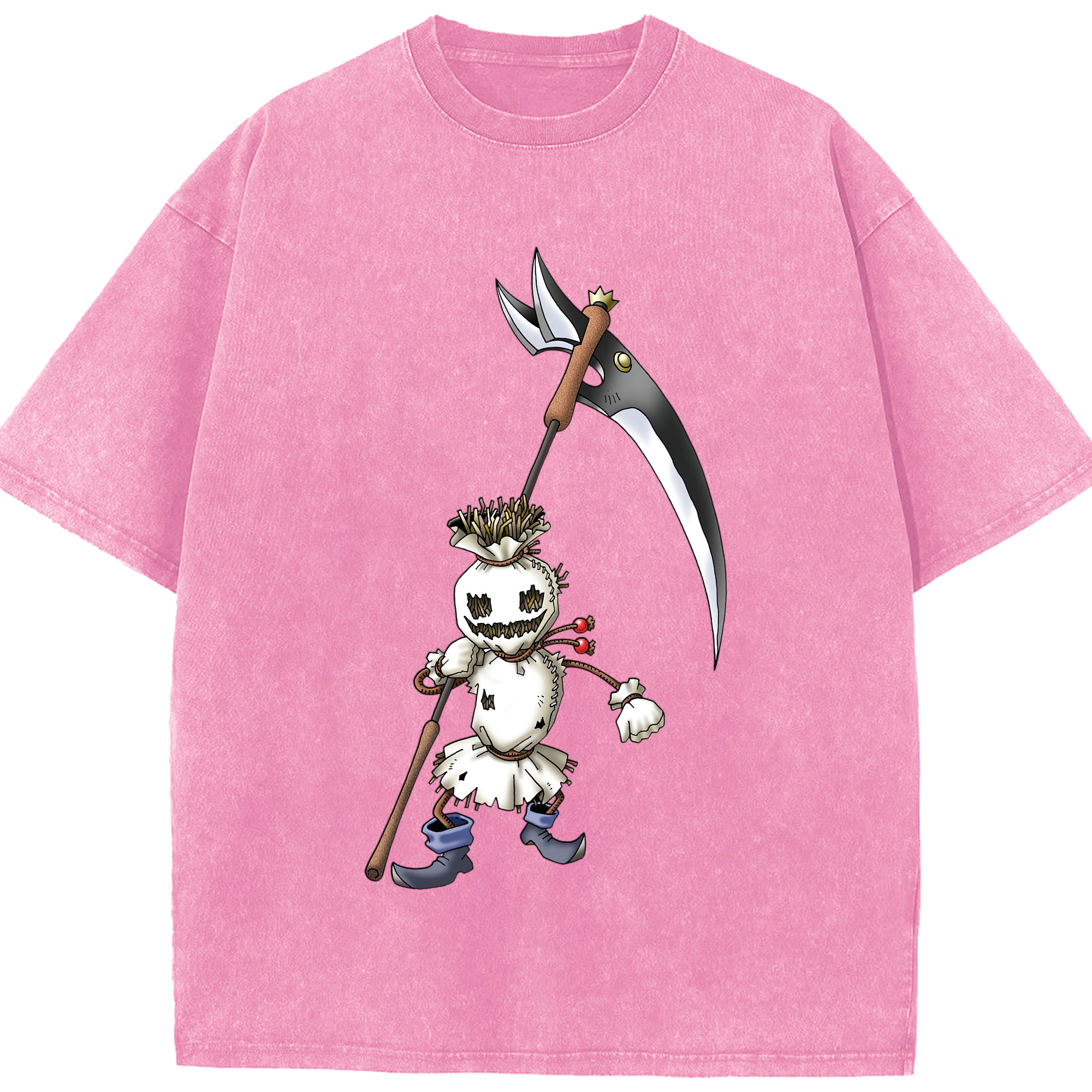 （画像用） ドラゴンクエスト Doragon Kuesuto Dragon Quest 綿100% ヴィンテージ風 半袖Tシャツ（フロントプリント）